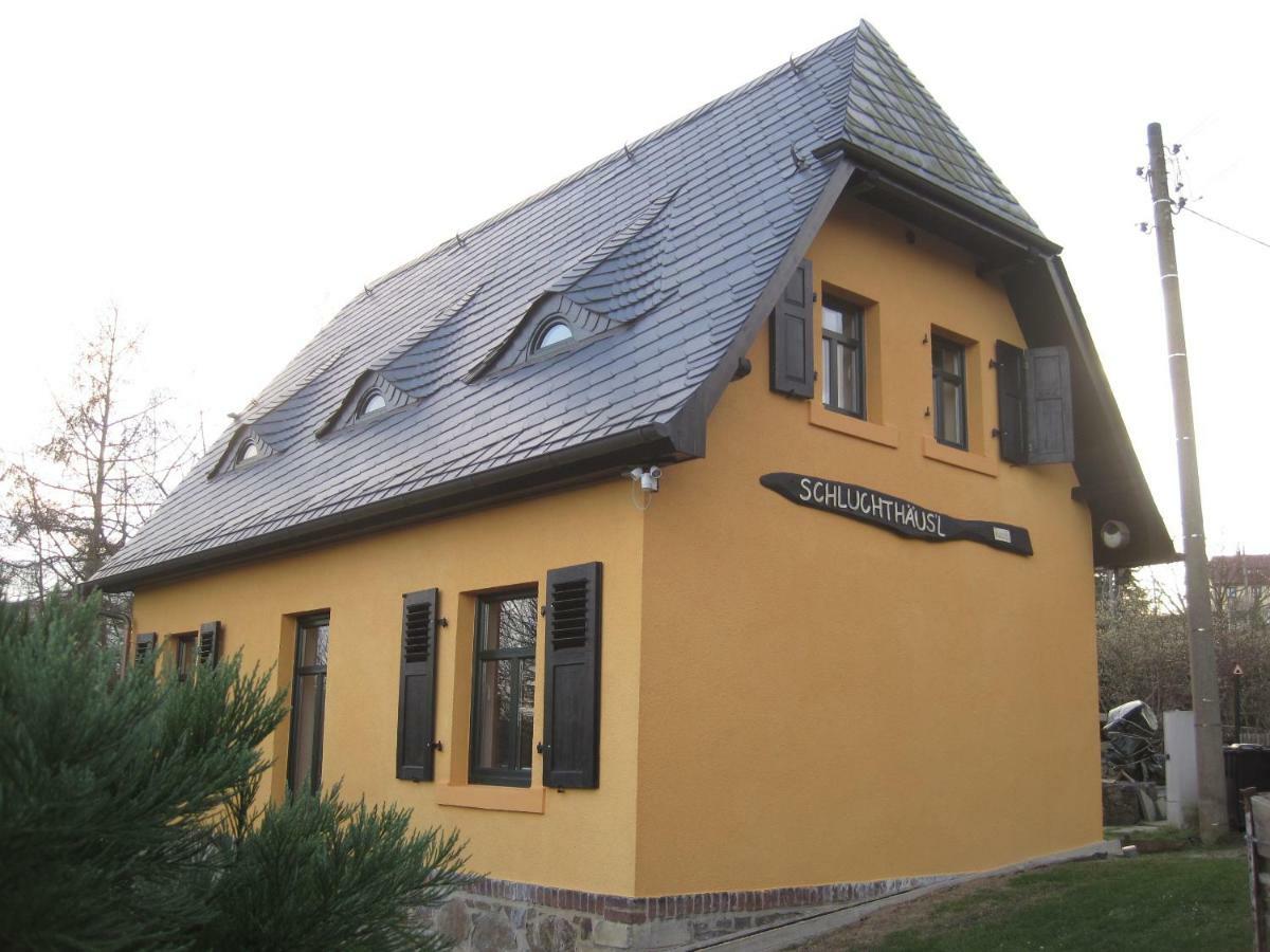 Vila Schluchthaeusl Lunzenau Exteriér fotografie